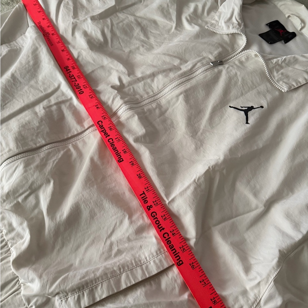 Vintage Air Jordan Jacket X-Large Mens White Green Sport DNA Windbreaker - Picture 6 of 8